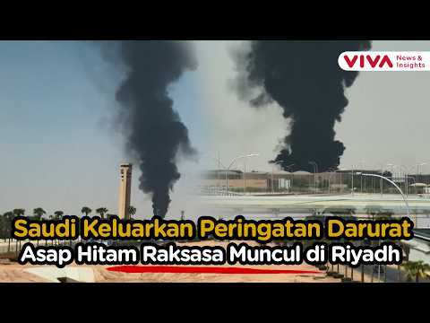 Riyadh Mencekam! Ledakan Terdengar Dekat Bandara Utama