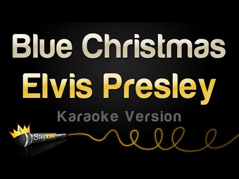 Elvis Presley - Blue Christmas (Karaoke Version)