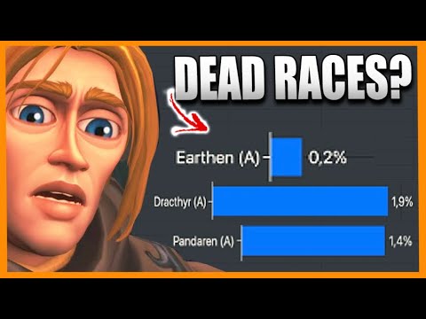 Why Is NO ONE Playing These RACES?! NEW Data Is Shocking!