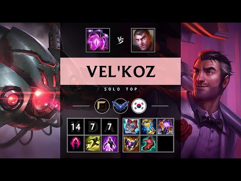 Vel'Koz Top vs Jayce - KR Diamond Patch 25.09