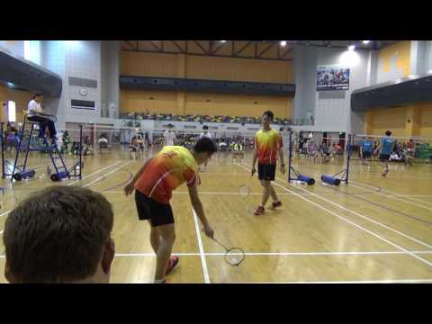 RI Badminton - Henry Andy vs Hwa Zhong doubles 1st & 2nd set