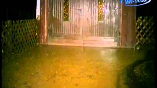 preview picture of video 'Unwetter im Erzgebirge 07.07.2001 - No Comment'