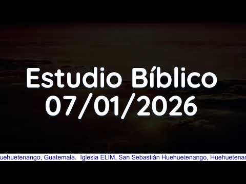 Estudio Bíblico