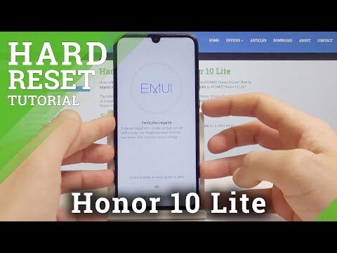 How to Hard Reset Honor 10 Lite - Bypass Screen Lock