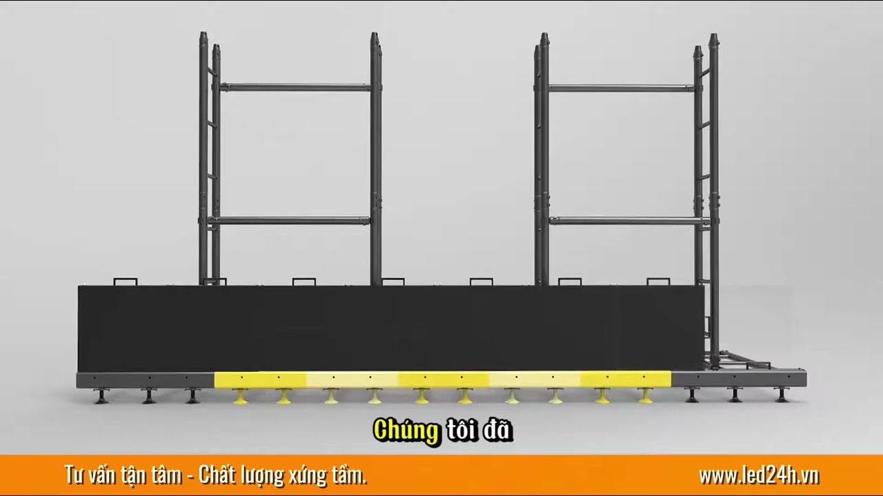 Quy trình lắp đặt màn hình led