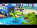 Return Little Crocodile Home Safety Rules Kids Cartoons Sheriff Labrador BabyBus TV