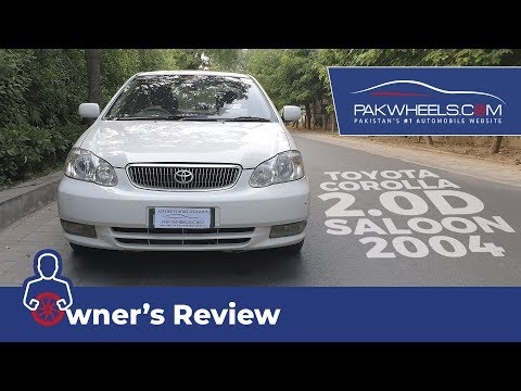 Toyota Corolla 2004 2.0D Saloon Owner's Review