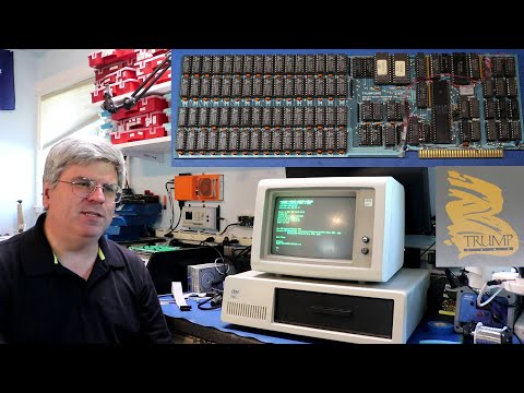 Trump Card Z8000 PC Coprocessor card Part 2, 1980s Vintage, Lost software has been found!