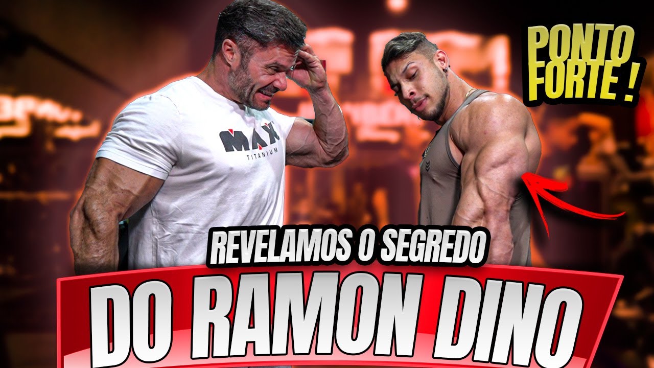 RAMON REVELA O SEGREDO DO TRÍCEPS INSANO !!!