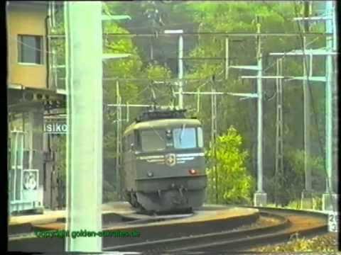 SBB Gotthardbahn Sisikon 1990