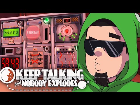 GUINAS JOGA KEEP TALKING AND NOBODY EXPLODES AO VIVO!! - COM SOUZONES