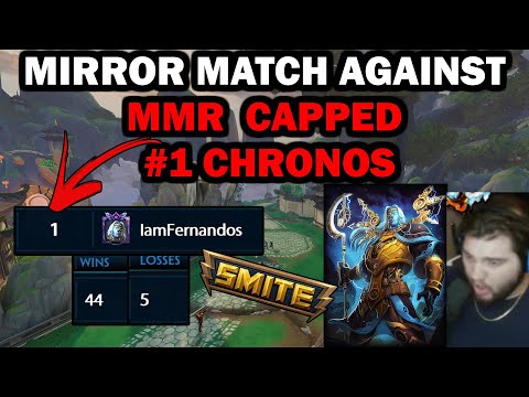 I PASSED MY BAN TO CHRONOS MIRROR THE #1 CHRONOS - Season 10 Masters Ranked 1v1 Duel - SMITE