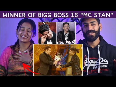 Reaction On : MC Stan Bigg Boss Winning Moments 😍 | MC Stan Bigg Boss Winner Reaction 🔥