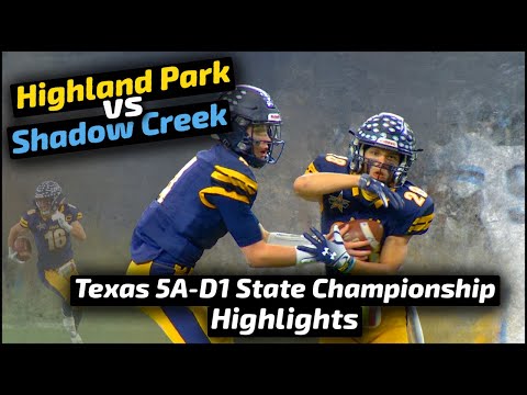 Highland Park vs Alvin Shadow Creek - 2018 Football Highlights - Game of the Week