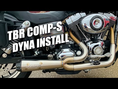 TBR Comp-S Install on Dyna FXDL (Sound Clip and Ride)