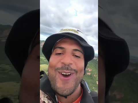 piloto alixandre sobrevoando a cidade de patu rn