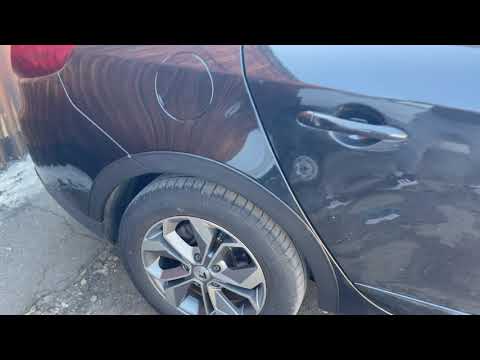 Renault Megane III 2009-2016 рр. Накладки на арки (8 шт, чорні) Video 1