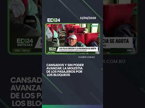 PASAJEROS SIGUEN VARADOS POR BLOQUEOS EN SAN JULIÁN