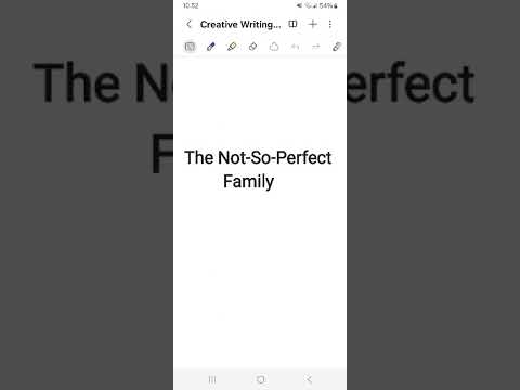 The Not-So-Perfect Family (creative writing podcast project)