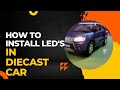 How To Install LEDs In Diecast Scale Model Centy Toys Brezza Shorts Youtube Short Viral