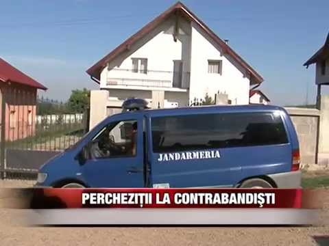 Percheziţii la contrabandişti