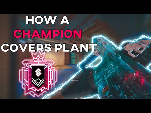 How A CHAMPION Covers Plant Ranked Highlights - Rainbow Six Siege