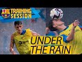 TRAININ' IN THE RAIN ⛈️⚡