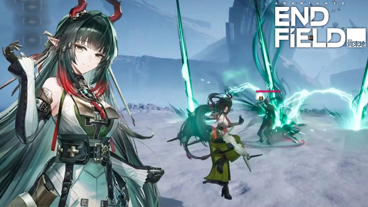 Zhuang Fangyi Gameplay ~  Zhuang Fangyi  Skill & Ultimate Showcase | Arknight Endfield