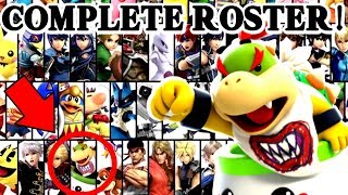Super Smash Bros Ultimate | Bowser Jr UNLOCKED + Complete Roster!