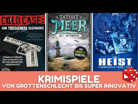 Krimispiele: Von grottenschlecht bis super innovativ - Cold Case, Tatort Meer, The Heist