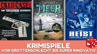 Krimispiele: Von grottenschlecht bis super innovativ - Cold Case, Tatort Meer, The Heist