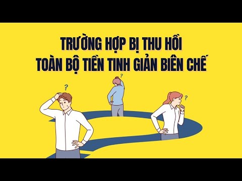 Thu hồi 100% tiền tinh giản biên chế của công chức, viên chức thuộc trường hợp này