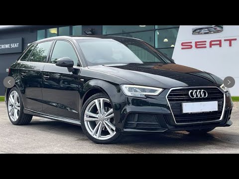 Audi A3 1.6 TDI 30 S line Sportback Euro 6 (s/s) 5dr | Crewe SEAT & CUPRA