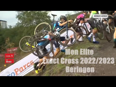 Cyclocross Men Elite - Exact Cross 2022/2023 Highlights - Beringen Belgium