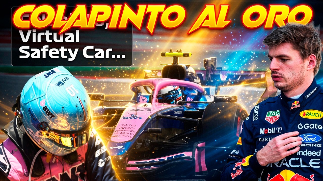 COLAPINTO SUPERÓ A GASLY EN EL RANKING DE PILOTOS, MAX Y HADJAR AL ORO, SAINZ GENIAL EN BARCELONA