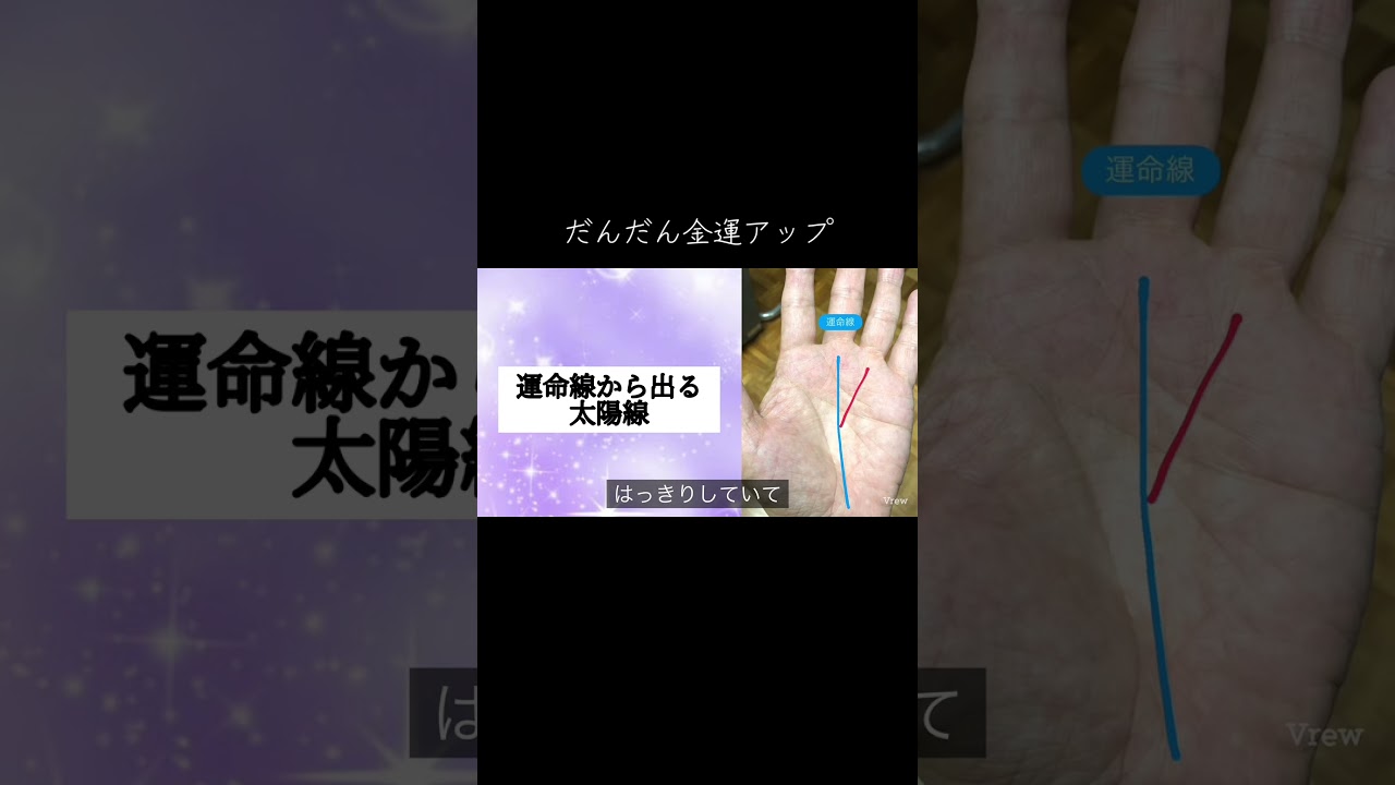 歳を重ねるごとに金運アップ #手相 #今日から開運 #占い #手相占い