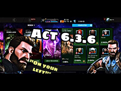 Act 6.3.6 100% Push ! - Marvel Contest of Champions