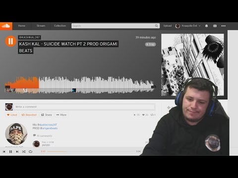 Kraayziie Reacts To KASH KAL - SUICIDE WATCH PT 2 PROD ORIGAMI BEATS