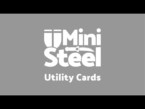 MiniSteel Utility Cards