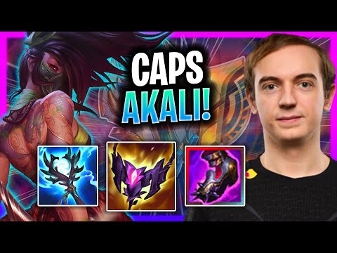 CAPS DOMINATING WITH AKALI! | G2 Caps Plays Akali Mid vs Yone!  Season 2025