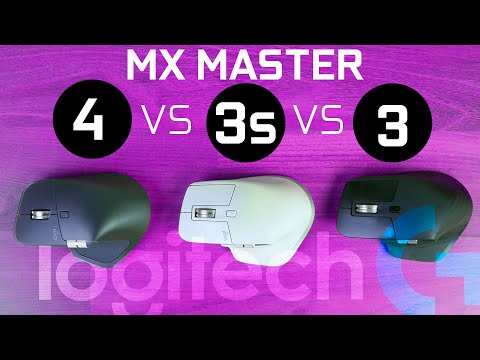 Ist die Logitech MX Master 4 wirklich besser als 3s und 3?