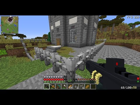 4. Sezon Minecraft Modlu Survival Bölüm 18 - ELEKTRİKLİ ÇİT YAPIMI