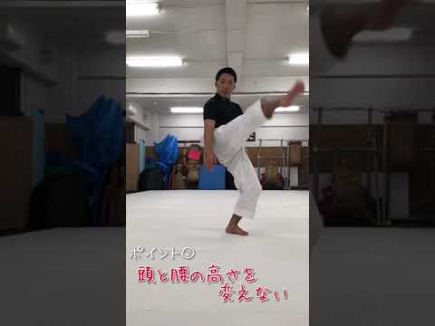 前蹴りのポイント
