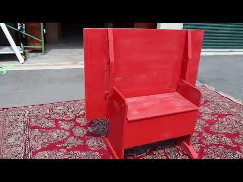 Tilt Top Table that Converts into a Bench