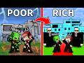 Mikey JJ From POOR To RICH Mansion Maizen Minecraft