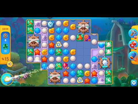 Fishdom. 5839 level no boosters and diamonds