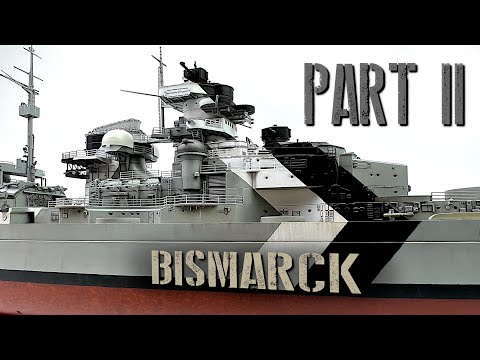 1/350 BISMARCK [Trumpeter] - Model build part 2/4