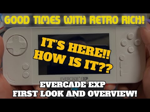 Evercade EXP First Look and Review! Good Times With Retro Rich Ep. 271