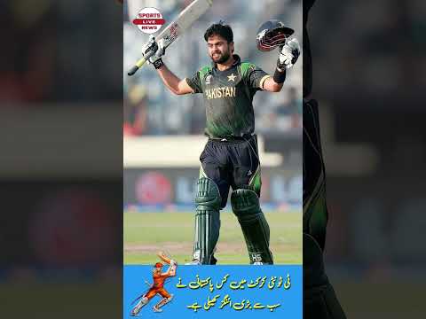 Highest Individual Score in T20 Cricket By Pakistani Players | #t20cricket #babarazam