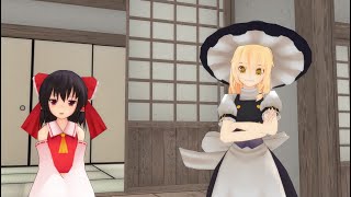 【東方MMD】第0話：挨拶兼練習動画